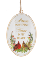 Memory Cardinal Ornament