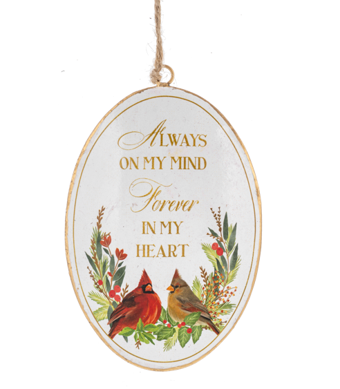 Memory Cardinal Ornament