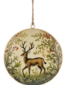 Classic Disk Buck Ornament