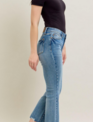Judy Blue Vintage Wash Hem Kick Flare Jeans By: Judy Blue