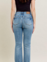 Judy Blue Vintage Wash Hem Kick Flare Jeans By: Judy Blue