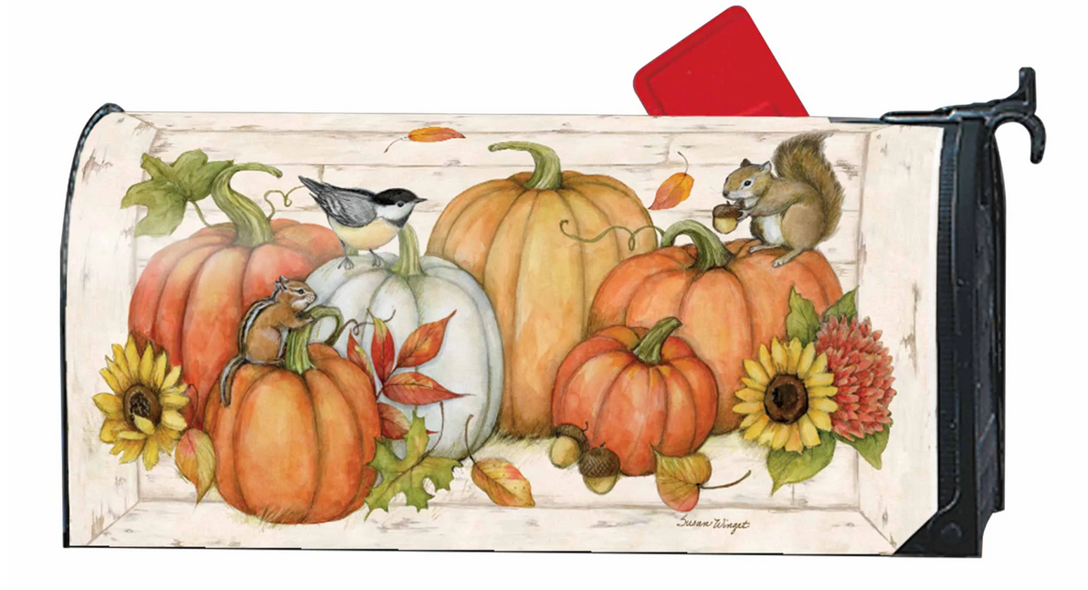 Fall Mailbox Wrap (7-Styles)