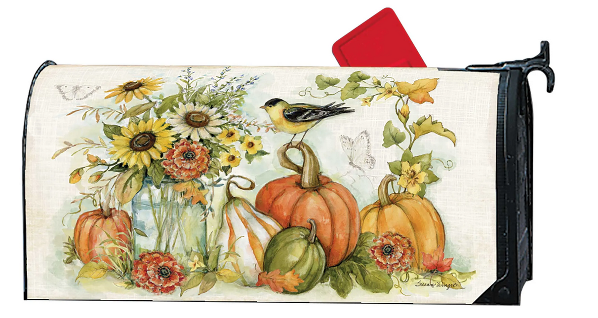 Fall Mailbox Wrap (7-Styles)