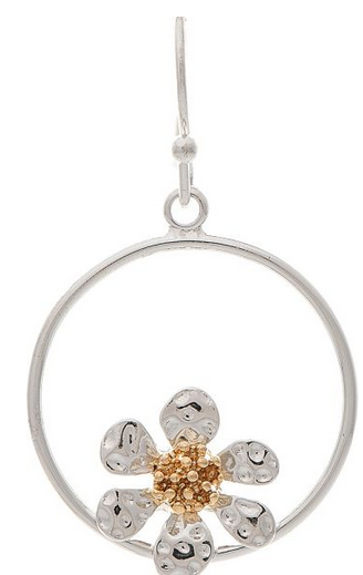 Flower Ring Earrings