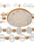 Glass Beaded Stretch Bracelet