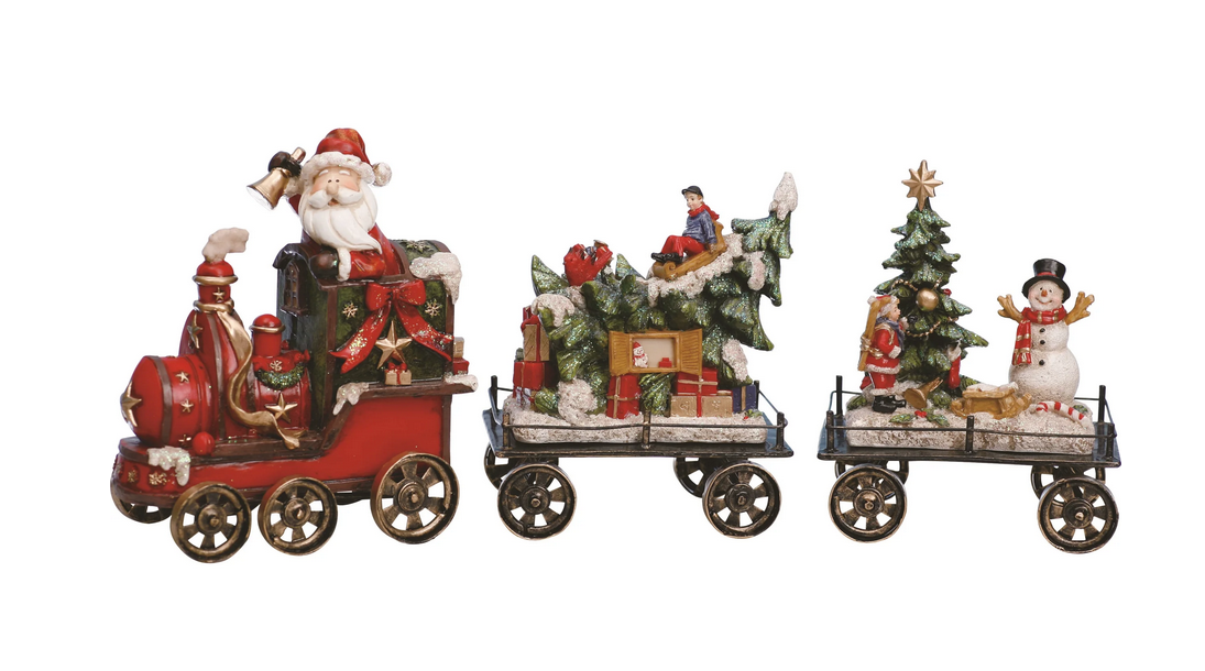 Santa's Christmas Train Set
