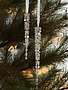 Set of 2 Gem Icicle Ornaments