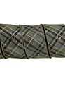 2.5'' X 10 YD Olive Gentlemans Plaid Ribbon