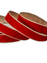 1.5'' x 10 YD Red & Gold Velvet Ribbon