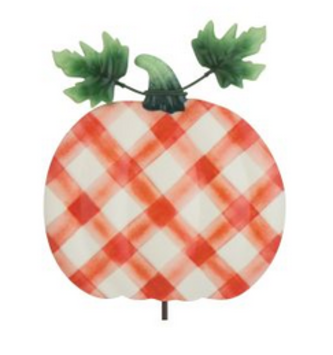 Small Pumpkin Plant Pick (3-Styles)