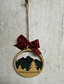Wooden Blowing Rock Ornament (3-Styles)