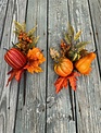 18" Autumn Gourd Berry Pick (2-Styles) 18" Autumn Gourd Berry Pick (2-Styles)