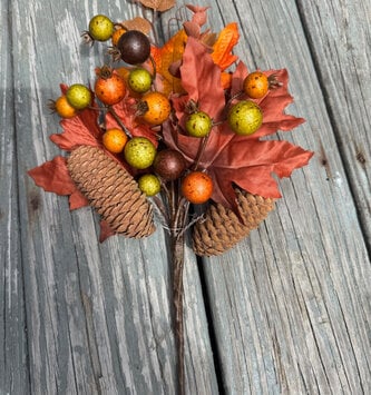 Autumn Maple Leaf Berry Pick (2-Styles)