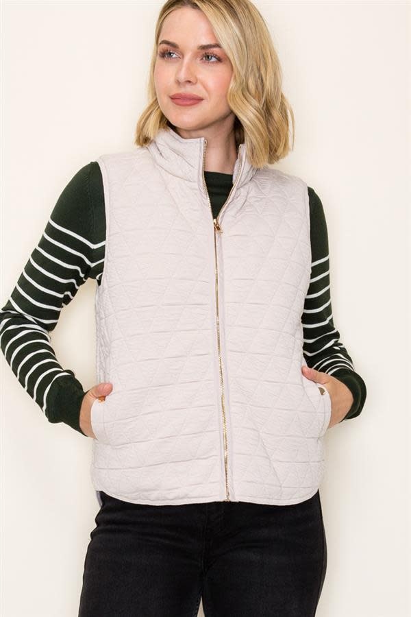 Lined Quilted Vest By: Staccato
