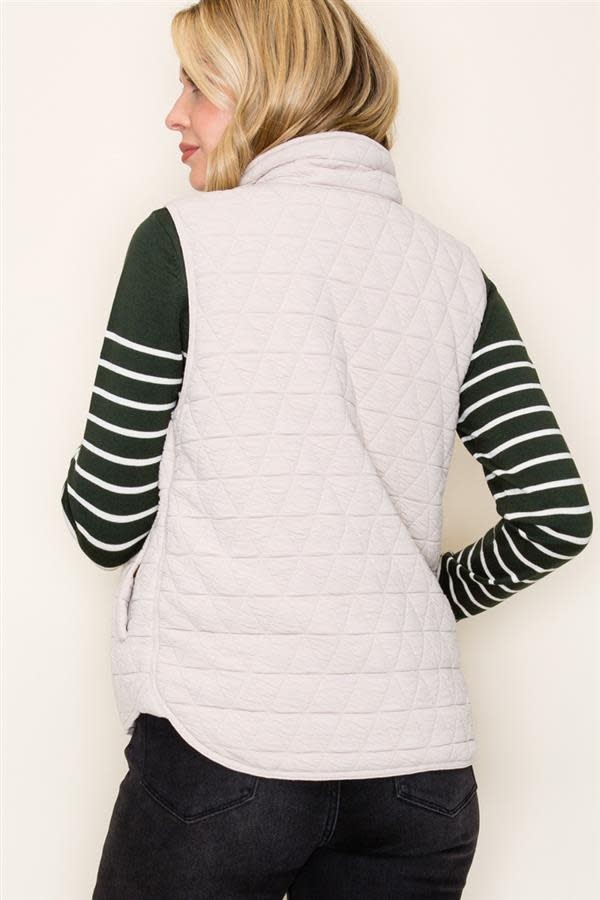 Lined Quilted Vest By: Staccato