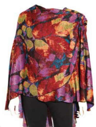 Reversible Cashmere Buckle Slide Wrap (6-Colors)