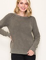 Stonewashed Crewneck Sweater By: Staccato Stonewashed Crewneck Sweater By: Staccato
