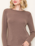 Staccato Exposed Seam Crew Top By: Staccato