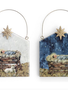 Mango Wood Nativity Ornament (2-Styles)