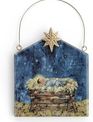 Mango Wood Nativity Ornament Mango Wood Nativity Ornament