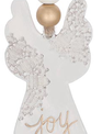 Pottery Lace Angel Ornament Pottery Lace Angel Ornament