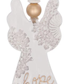 Pottery Lace Angel Ornament Pottery Lace Angel Ornament