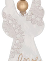 Pottery Lace Angel Ornament Pottery Lace Angel Ornament