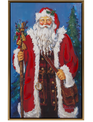 21.5'' Father Christmas Framed Wall Art
