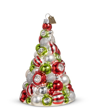 Glass Reflector Tree Ornament