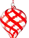 3" Peppermint Swirl Candy Ornament (3-Styles) 3" Peppermint Swirl Candy Ornament (3-Styles)