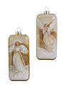 Golden Angel Rectangle Ornament (2-Styles) Golden Angel Rectangle Ornament (2-Styles)