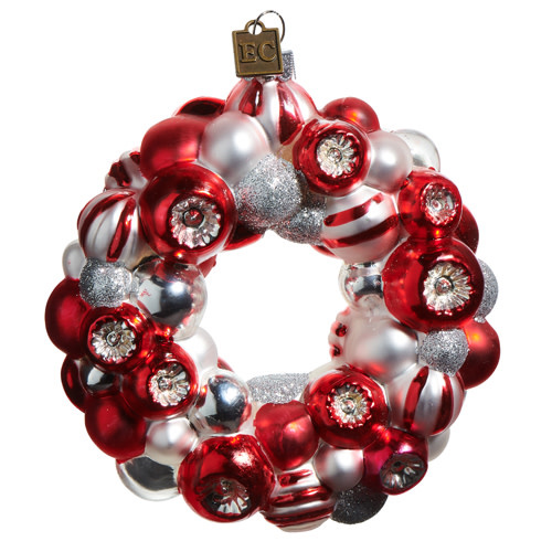 Reflector Wreath Ornament