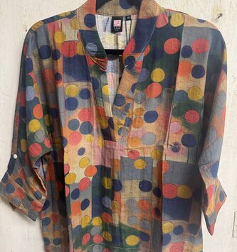 Multi Dot Print Blouse By: Lior Paris