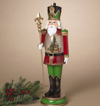 Toy Soldier Spinning Snowglobe