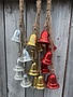 Hanging Metal Bell Cluster (3-Colors)