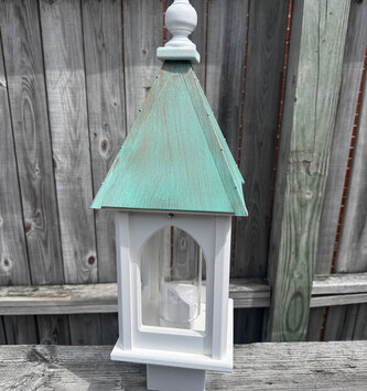 Composite Copper Roof Bird Feeder