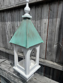 Composite Copper Roof Bird Feeder Composite Copper Roof Bird Feeder