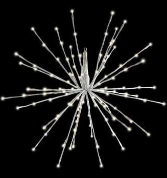 24'' Warm White Starburst Tree Topper (2-Colors)