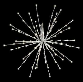 24'' Warm White Starburst Tree Topper