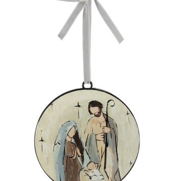 Holy Family Disc Ornament Holy Family Disc Ornament