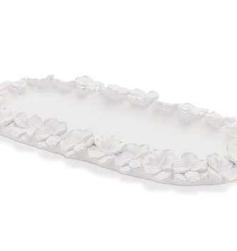 White Hydrangea Bloom Tray White Hydrangea Bloom Tray