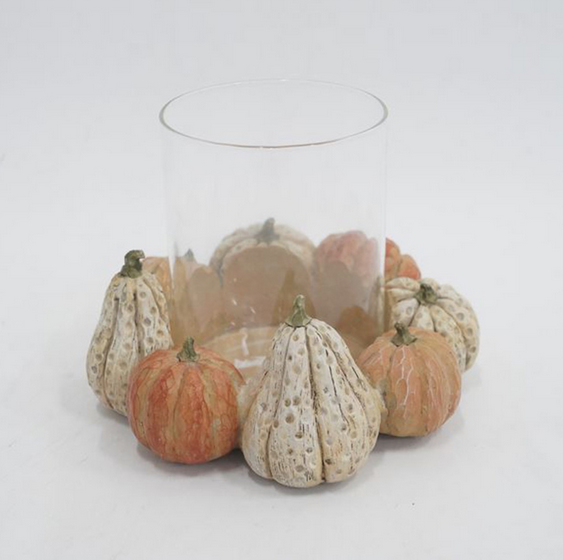Pumpkin Harvest Candleholder