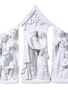 3-Piece White Nativity