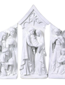 3-Piece White Nativity