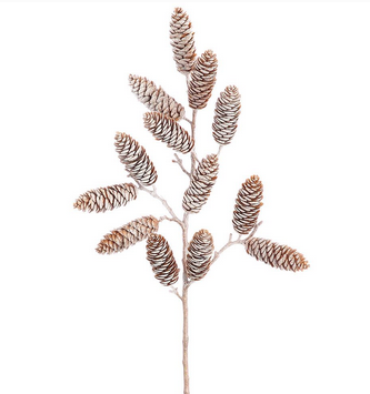 Frosted Pinecone Spray
