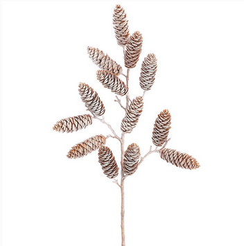 Frosted Pinecone Spray