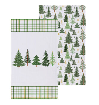 Holiday Two-Sided Quick Dry Kitchen Towel (4-Styles)