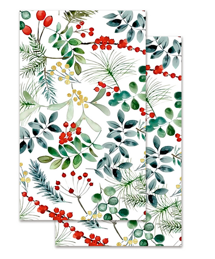 Holiday Two-Sided Quick Dry Kitchen Towel (4-Styles)