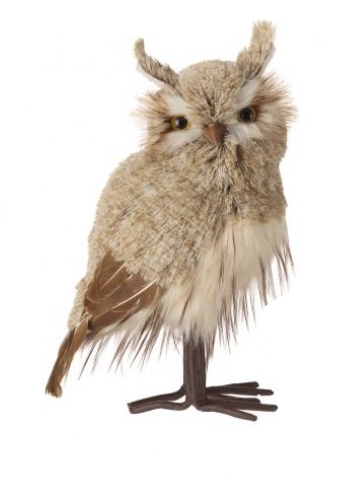 Winter Chalet Feathered Owl (2-Styles)