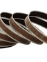 1" x 10 YD Taupe Suede Ribbon